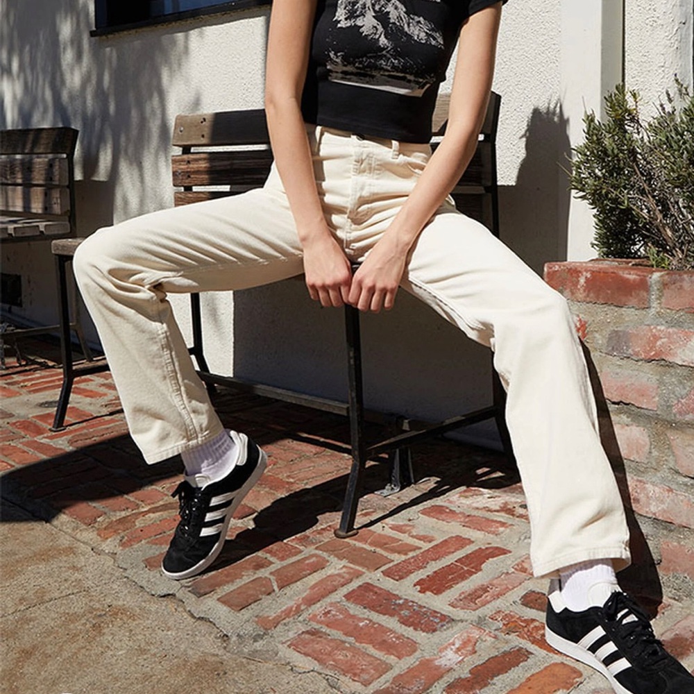 Brandy Melville/Gault White Pants!!